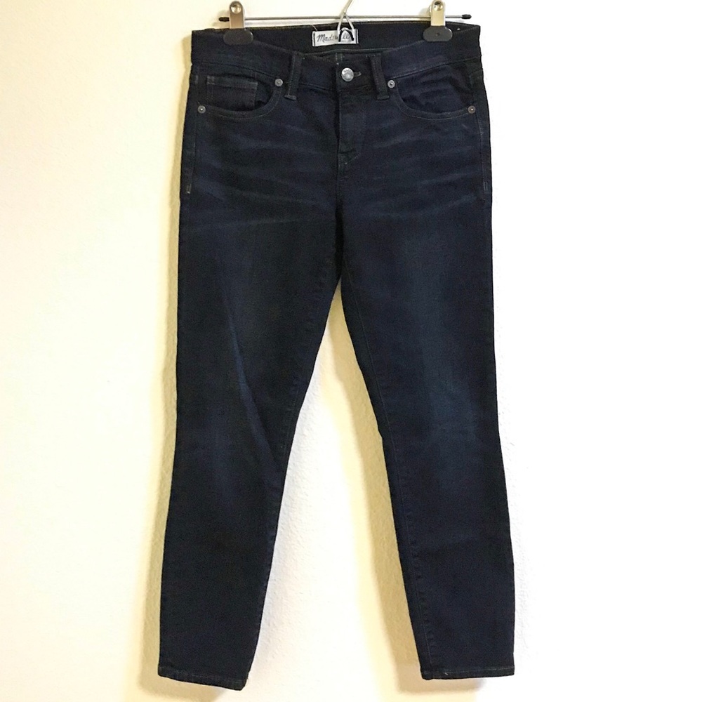 Madewell Skinny Skinny Crop Size 26 Dark Denim